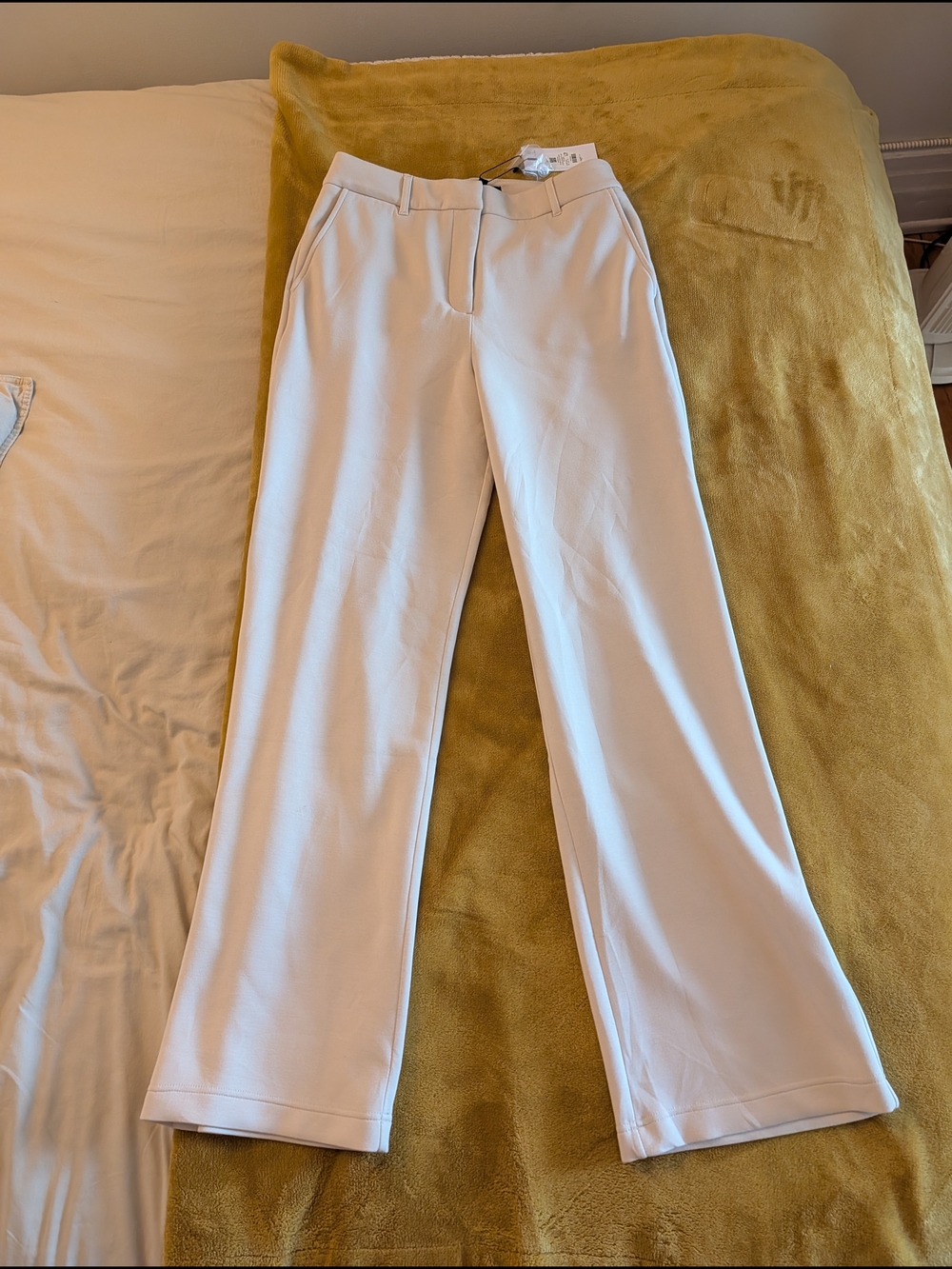 Dynamite Cream Straight leg trouser